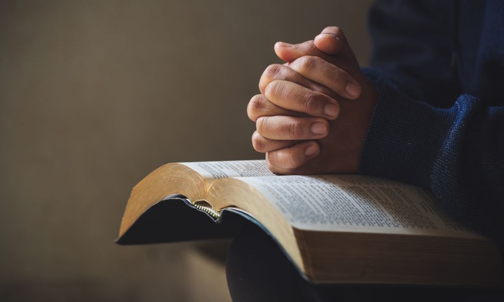 praying